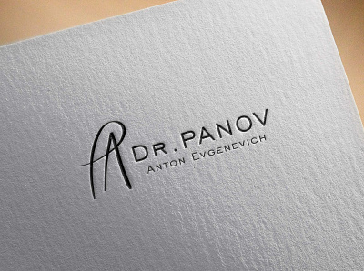 Logo for business card design illustration logo vector