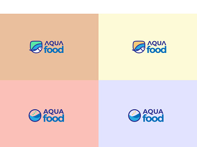 "Aqua food" logo