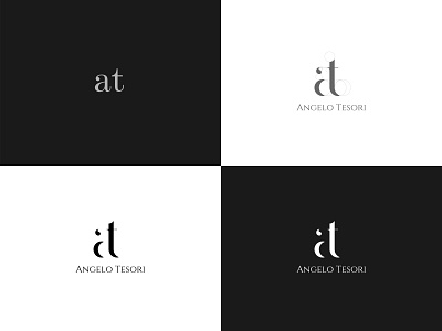 "Angelo Tesori" logo design graphic design logo vector