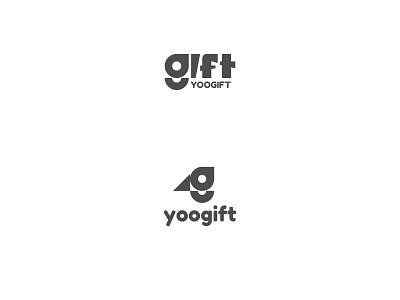 "Yoogift" logo design graphic design vector