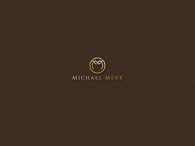 "Michael Merk" logo design graphic design logo vector