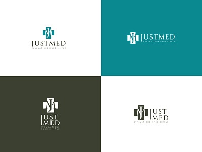 "Just Med" logo branding design graphic design logo vector