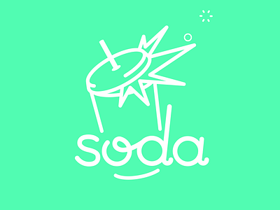 Atelier Soda - bubbles explosion fun soda vector