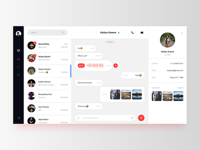Direct Messaging - Daily UI challenge 013