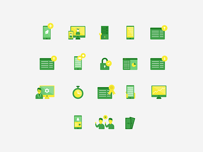 Icons design for WiseL by Anuj Bhavsar on Dribbble