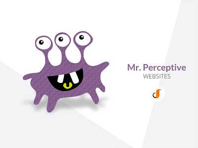 Mr. Perceptive character company compsolutions illustration it monster perceptive websites