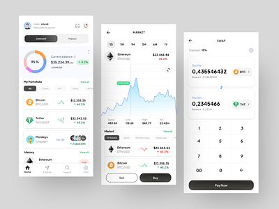 Ex-coins / Stock Market App