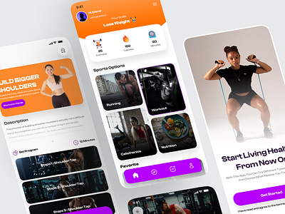 Fitness & Workout Mobile App