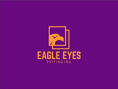 Eagle Eyes Editing Inc. books branding eagle editing eye logo