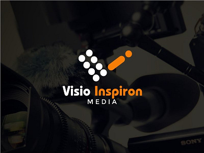 Visio Inspiron Media branding logo media photography video