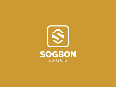 Sogbon Lagos blogger digital letter s logo negative space