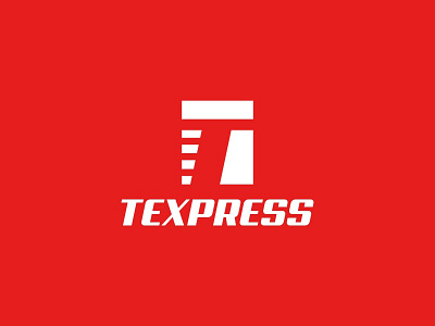 Texpress branding logistics logo texas transport transportation
