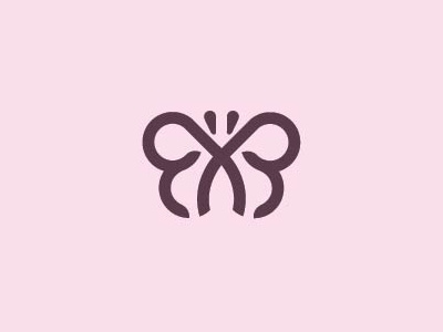 Mara Franc Identity branding butterfly classy feminine girly identity illustration logo minimal visual identity woman