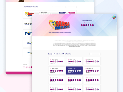 Lottery NGO graphic design lottery lottery website design uiux website design