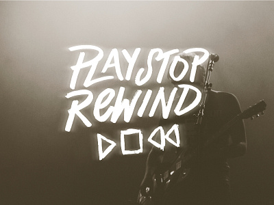 Play Stop Rewind Band Logo