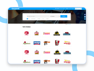 CouponX best website designs design ecommerce graphic design ideas ui website design