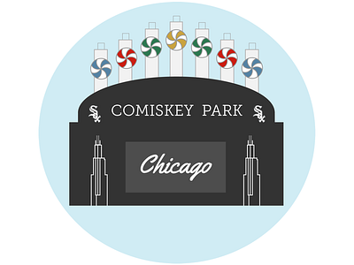Bill Veeck Comsikey Park Scoreboard Inspired chicago white sox design design fun chicago south side