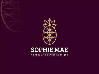 SOPHIE MAE LOGO CONCEPT brand brand identity branding letter logo logo designer logos logotype