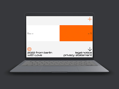 Portfolio Website branding design identity design typography ui design webdesign