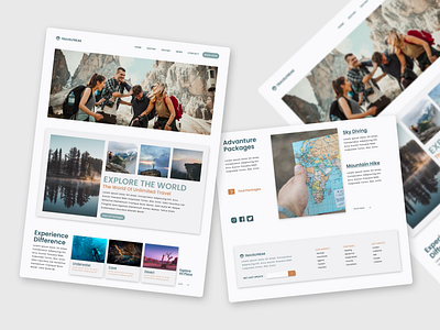 Travelling-Web | UI-Web-Design