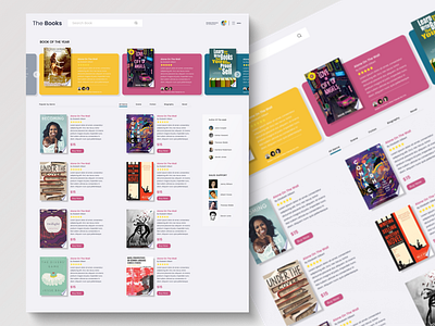 Online Bookstore Website | UI Design Concept