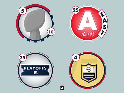 NFL Icons design hall of fame icons icons design icons set illustration illustrator lurks lessons nfl nfl hall of fame sports super bowl
