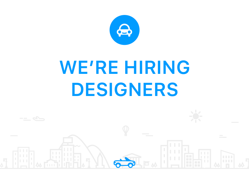 We're hiring designers