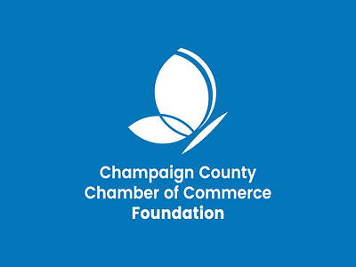Champaign County Chamber of Commerce Logo branding design foundation graphic design logo logo design