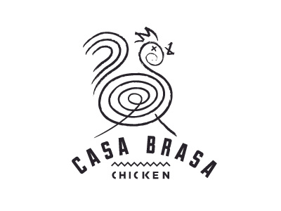 Casa Brasa Chicken Logo 01 logo restaurant