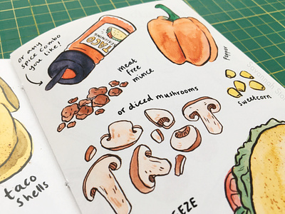 Veggie Recipe Zine