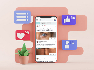 Skin Care social app