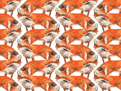 Endless fox pattern