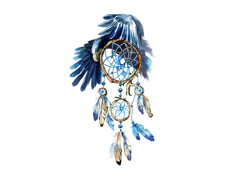 Eagle Dreamcatcher by Evgenia Markova on Dribbble