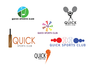 Quick Sports Club Logo Design