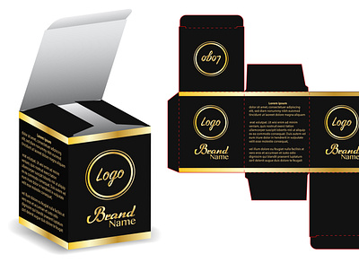 Packaging Material with all Sides Design