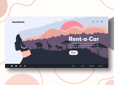 Car Rental Landing Page