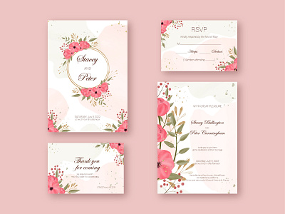 wedding card, wedding invitation