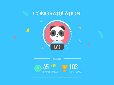 App Score conclusion panda ribbon score
