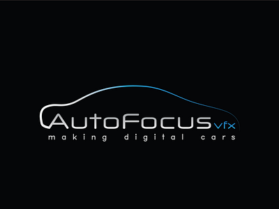Logo Design for "AutoFocus VFX" 99designs abstract car design logo