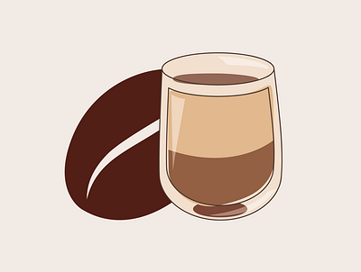 Coffee time adobe illustrator coffee drink drink illustration food illustration illustration vector коричневый