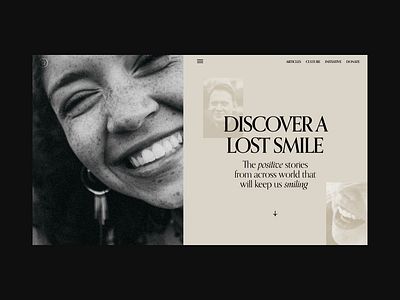 Lost Smile - Concept UI