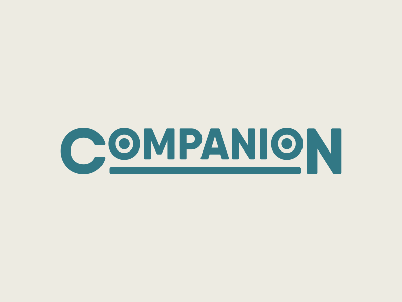 Companion Logo 2d after effects animation brand branding fun identity logo mark motion pet project