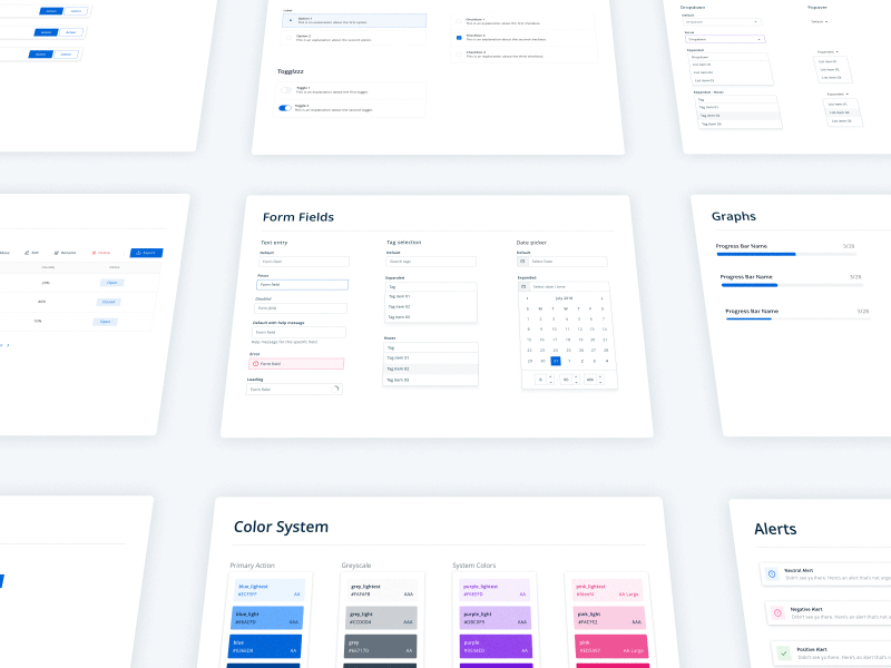 UI Kit | Color Accessibility accessibility after affects animation color accessibility design system minimal motion motion design ui ui kit