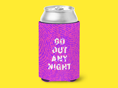 Jukely Summer Can Cooler can cooler graphic design jukely koozie
