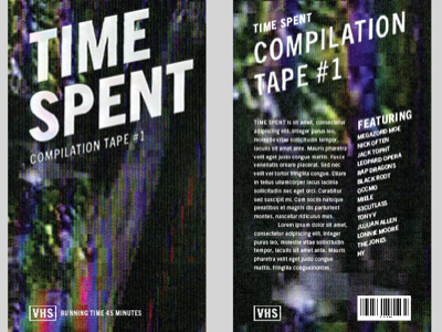 Time Spent vhs box