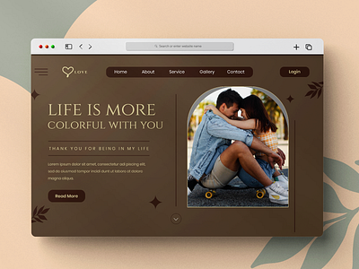 Dating Website UI