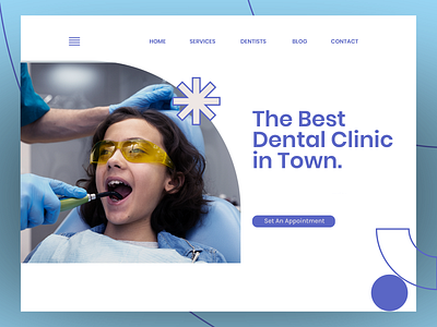 Dental Practice Website Design dental clinic web design dental ui dental website design ui website design