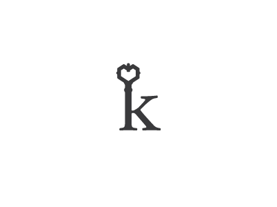 k key logo mark