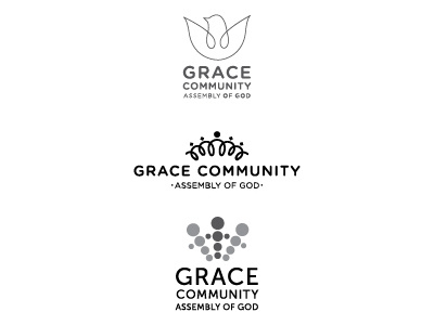 Grace Community Logo Concepts church community grace icon identity logo