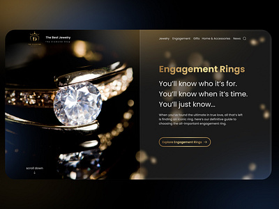 jewelry landing page